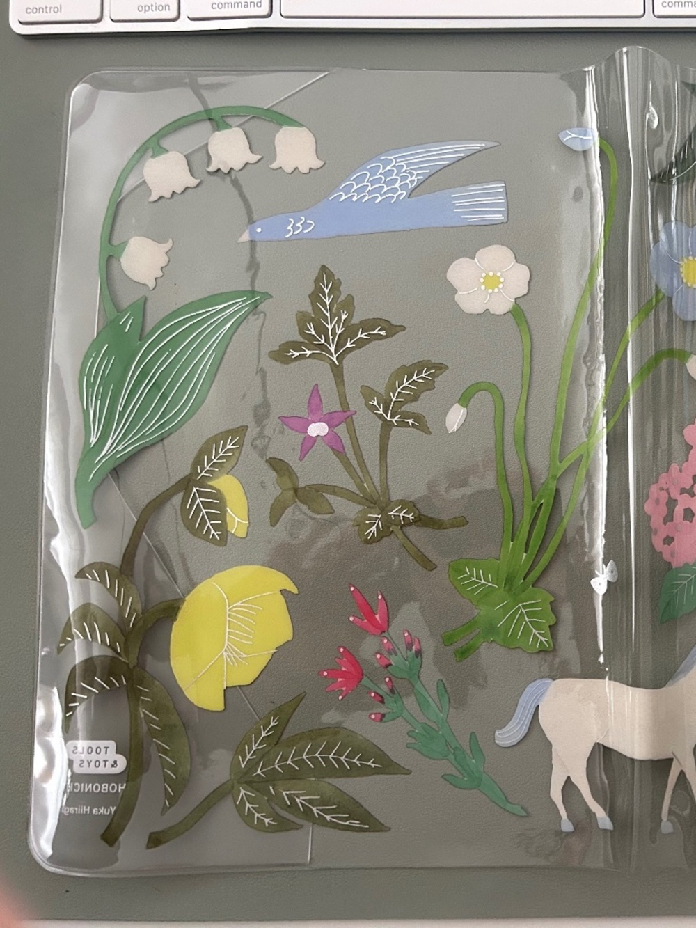 Hobonichi A5 cover on cover: Seasons of Hope